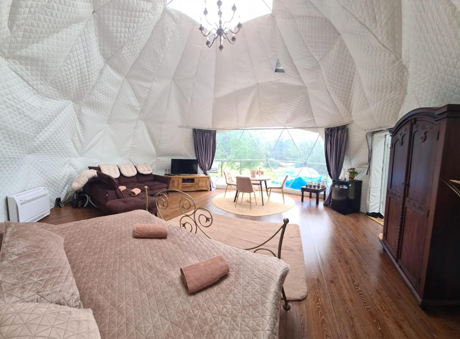 Glamping Pod Orlem Hotell Cedynia Eksteriør bilde