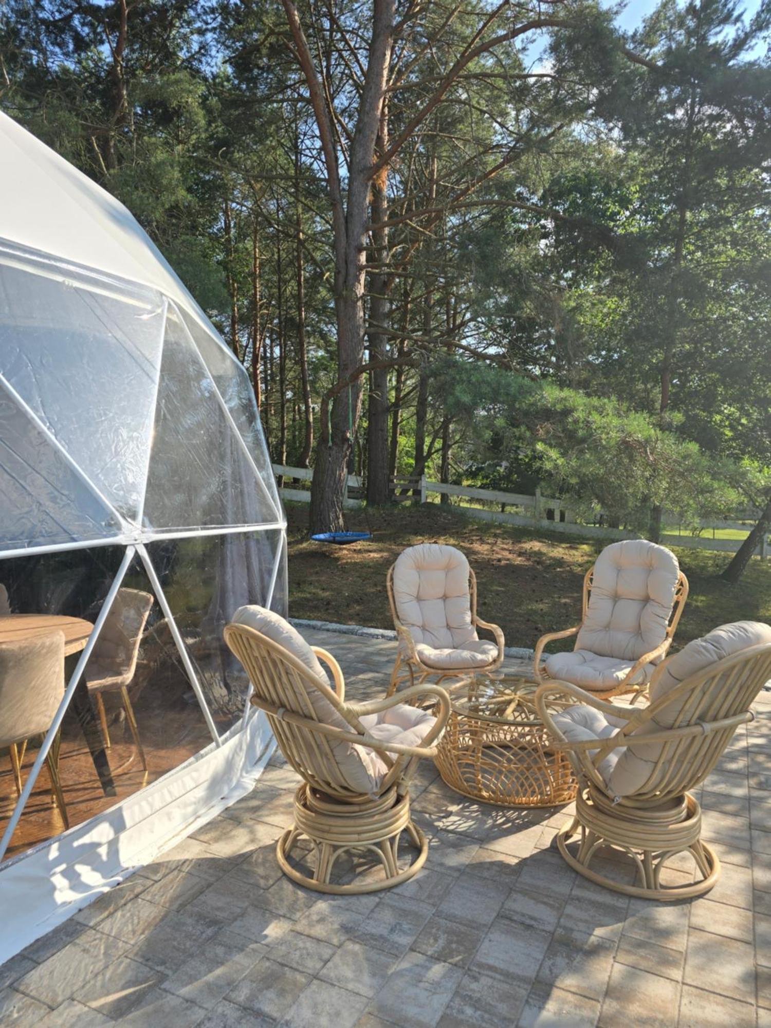 Glamping Pod Orlem Hotell Cedynia Eksteriør bilde