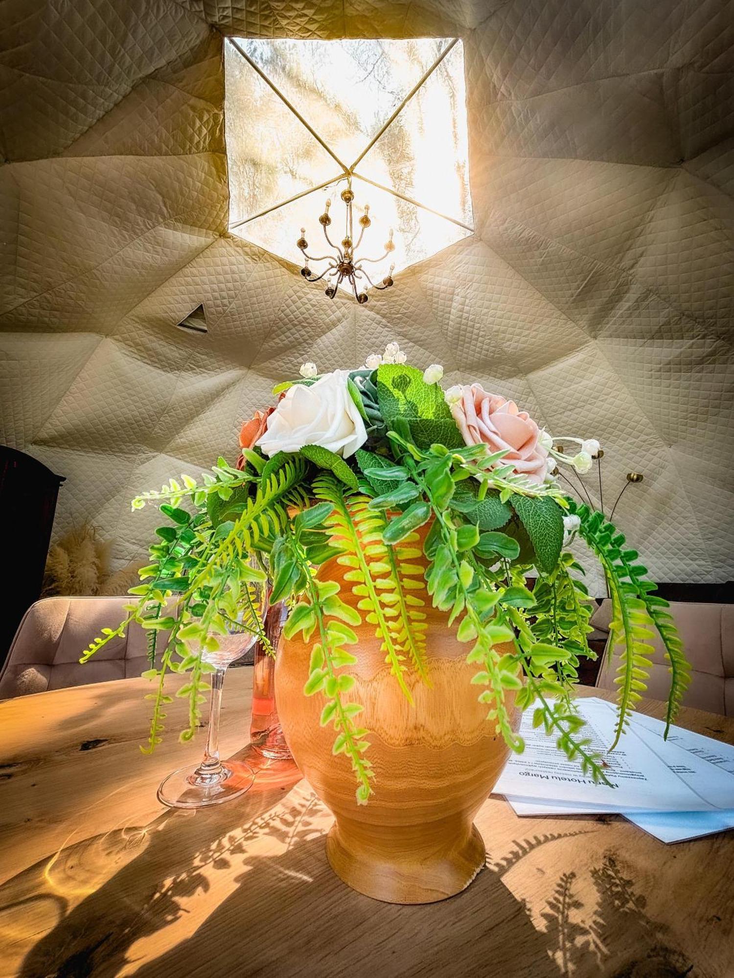 Glamping Pod Orlem Hotell Cedynia Eksteriør bilde